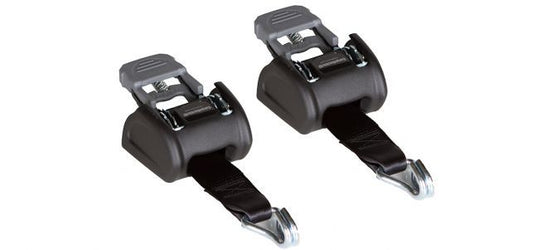 Crossbar Rack with Retractable Ratchet Straps - GM