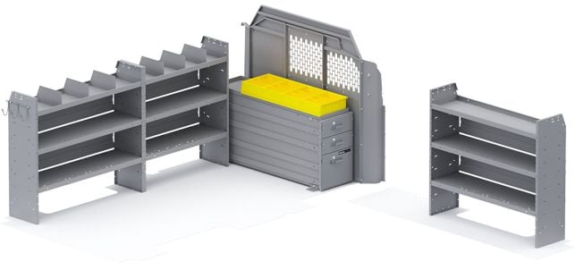 Heavy Duty Drawers Van Package - Transit Low Roof 148" Wheelbase