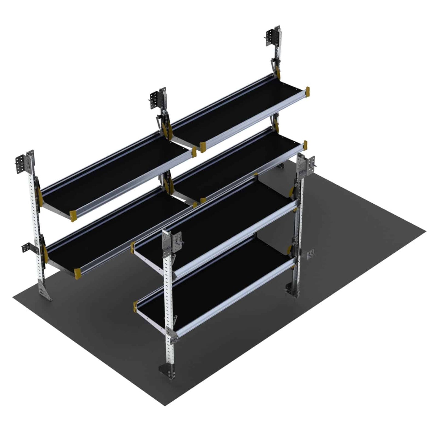 Delivery Van Shelving Package, 14′ Box Truck/Enclosed Trailer – BTL-19