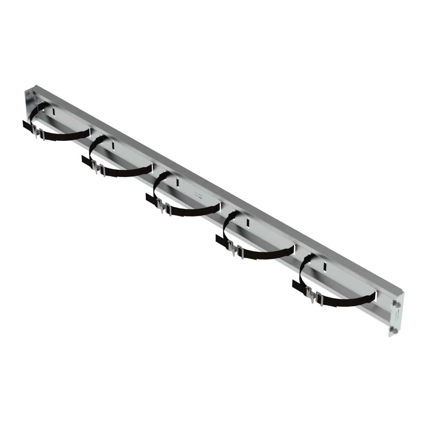 Bottle rack with straps, 60" wide