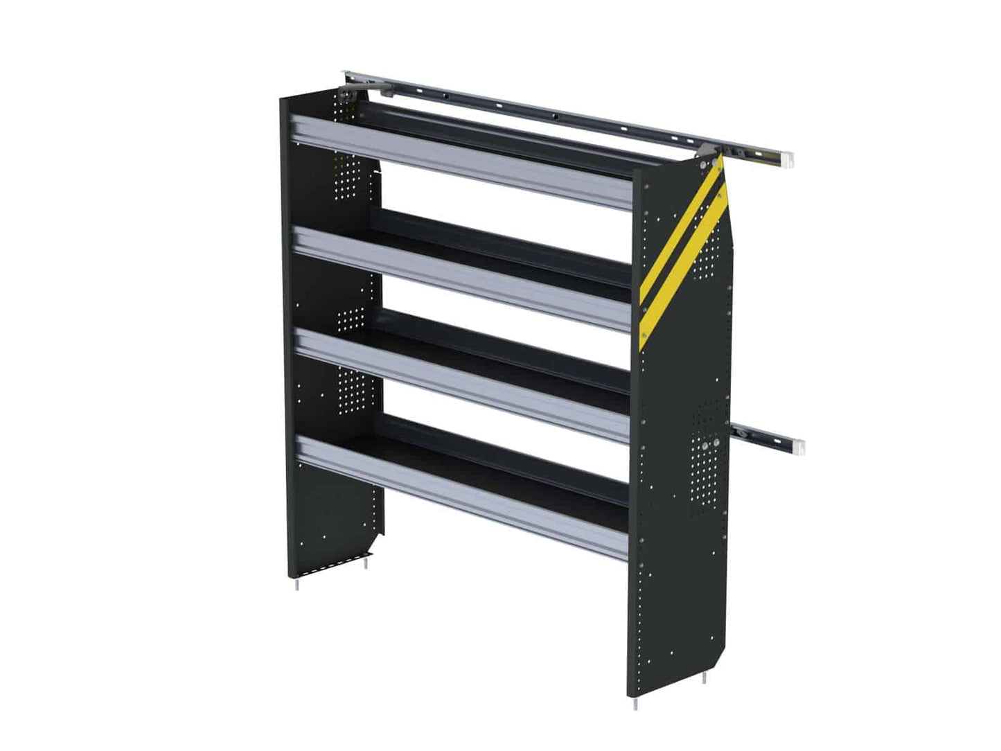 Shelving install kit, passenger side, Ford Transit 148" Extended Wheelbase