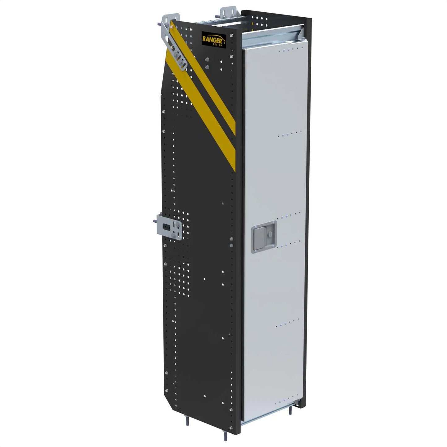 Locker w/top shelf, steel, 16"d x 14"w x 62"h