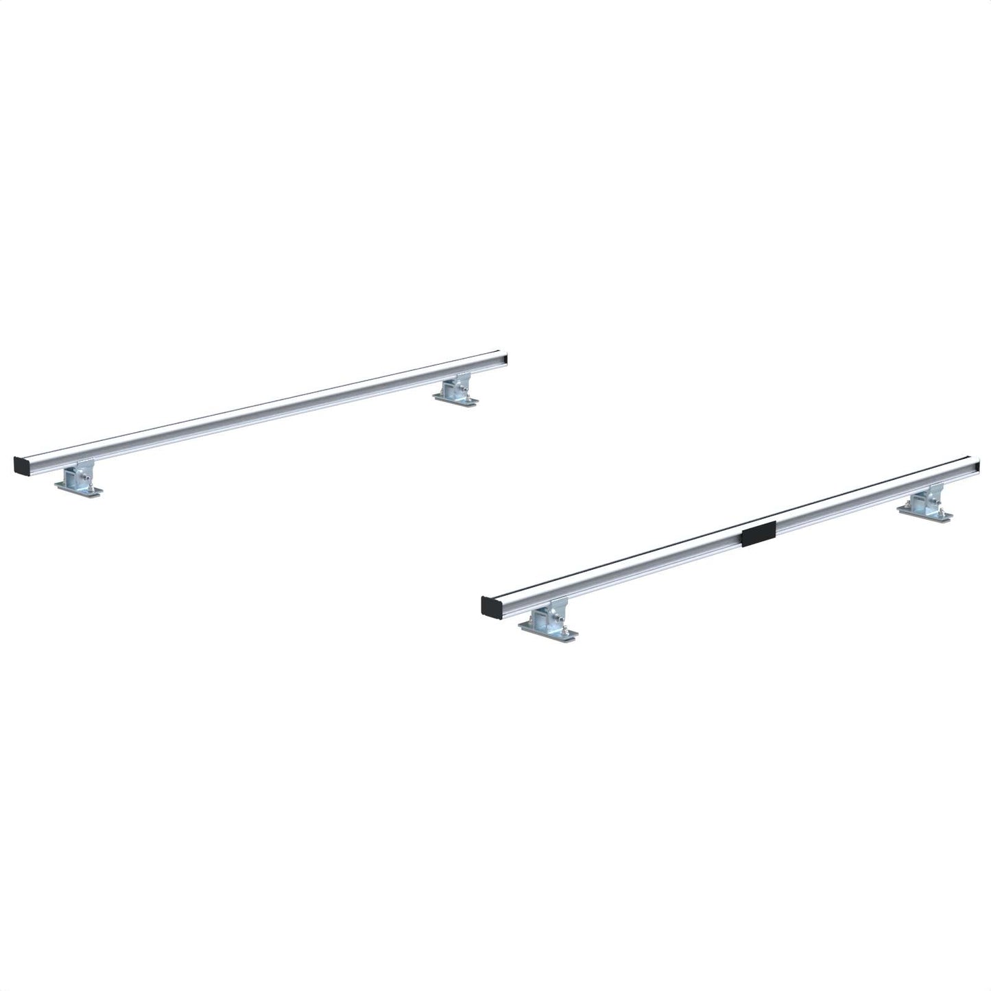 Double Van Rack Cross Bar 66″ w/ Feet Kit – 16-UCD66