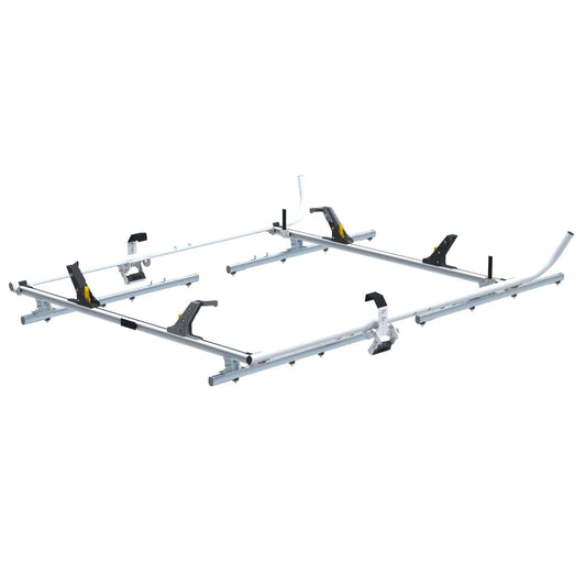 Double Clamp Mercedes Sprinter Ladder Rack, 2 Bar System – 1630-DH