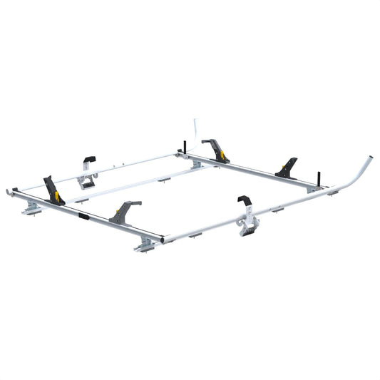 Double Clamp Ladder Rack For Ford Transit, LWB, 2 Bar System – 1630-FTL