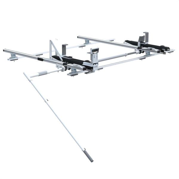 Max Rack 2.0 Drop Down Ladder Rack, Single Side, Ford Transit LR/MR/HR LWB/XWB – 1870-FTL