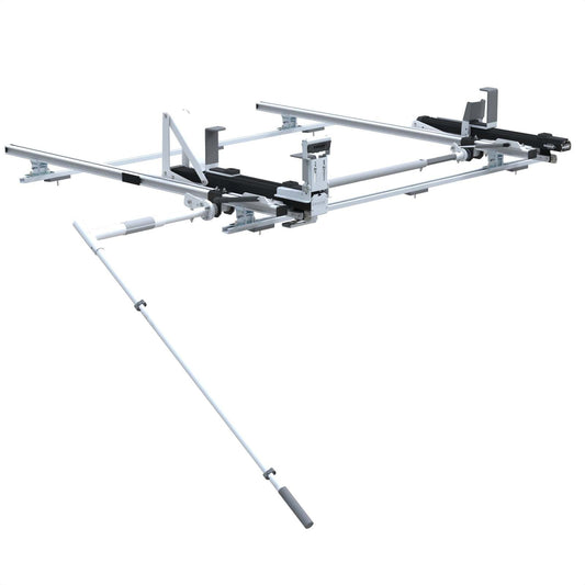 Max Rack 2.0 Drop Down Ladder Rack, Single Side, Ford Transit, LR/MR RWB – 1870-FTR