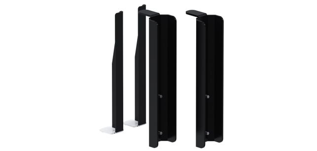 Double Ladder Extension Hooks - Steel Drop Down Racks
