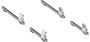 Drop Down HD Aluminum Ladder Rack Kit - Single - Sprinter Standard Roof