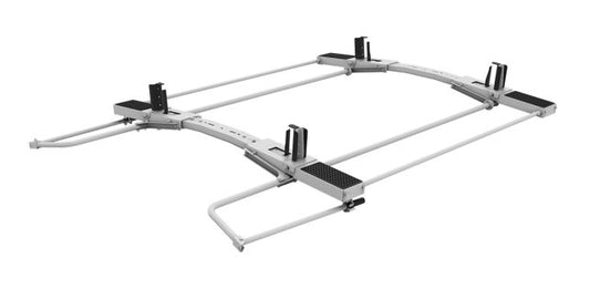 Double Drop Down Ladder Rack, Low Roof Transit & NV, Metris, GM (Box 1 of 2) (NOT SOLD INDIVIDUALLY)