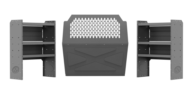 Commercial 43" H Shelves - Transit Connect