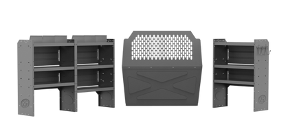 Deluxe Commercial 43" H Shelves - Transit Connect