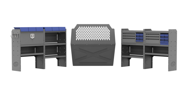General Service 43" H Shelves - ProMaster City
