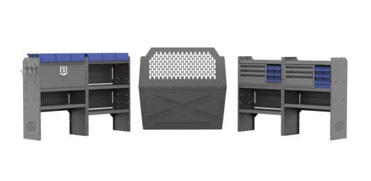 General Service 43" H Shelves - ProMaster City