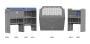 Electrical Contractor 43" H Shelves - Transit Connect