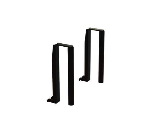 Double Ladder Extension Hooks - Aluminum Drop Down Racks