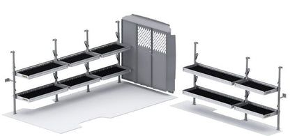Folding Shelves Package - ProMaster 159" EXT WB
