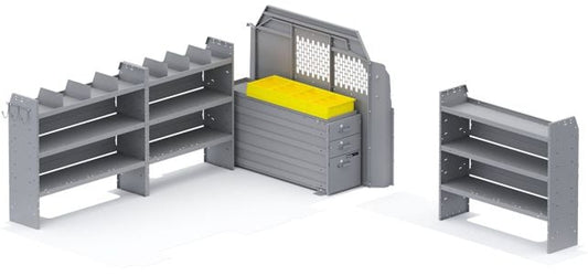 Heavy Duty Drawers Van Package - Sprinter Standard Roof 144" Wheelbase