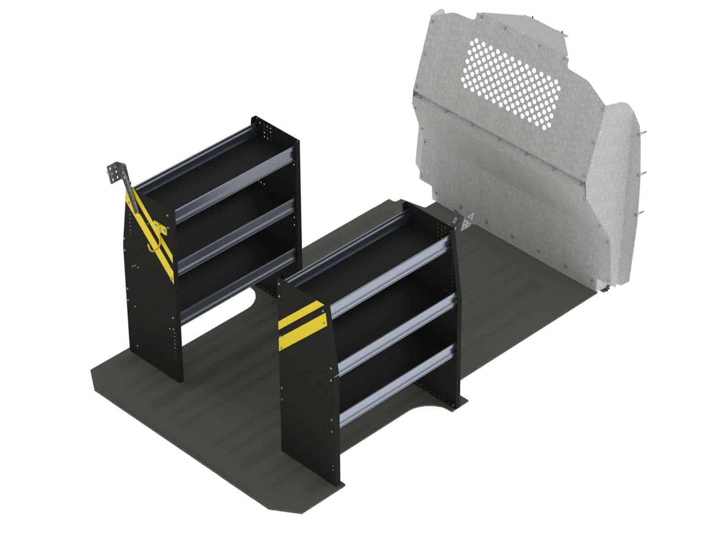 Contractor Van Shelving Package, Mercedes Metris All WB – MMR-10