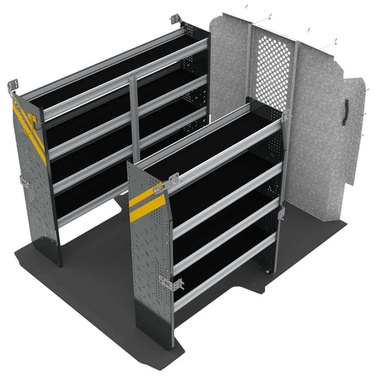 Contractor Van Shelving Package, RAM ProMaster, 118”  / 136”  WB – RPS-10