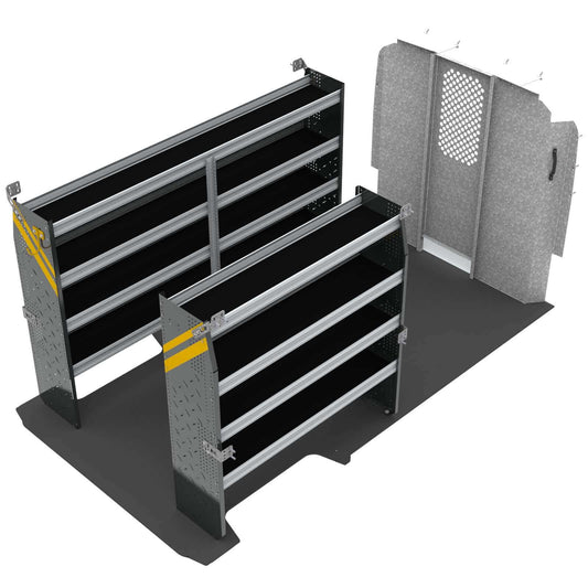 Contractor Van Shelving Package, RAM ProMaster, 159”  WB – RPL-10