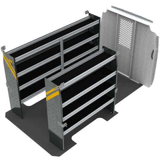 Contractor Van Shelving Package, Mercedes Sprinter, 144”  WB – DLS-10