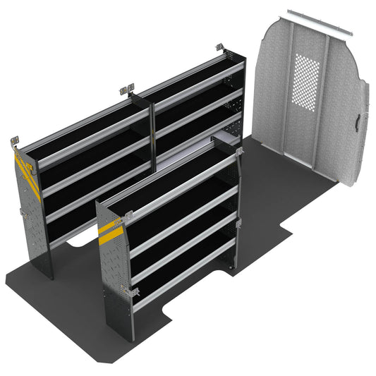 Contractor Van Shelving Package, Mercedes Sprinter, 170”  WB – DHL-10