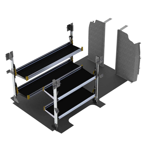 Delivery Van Shelving Package, Chevrolet Express, 135”  WB – GSR-19