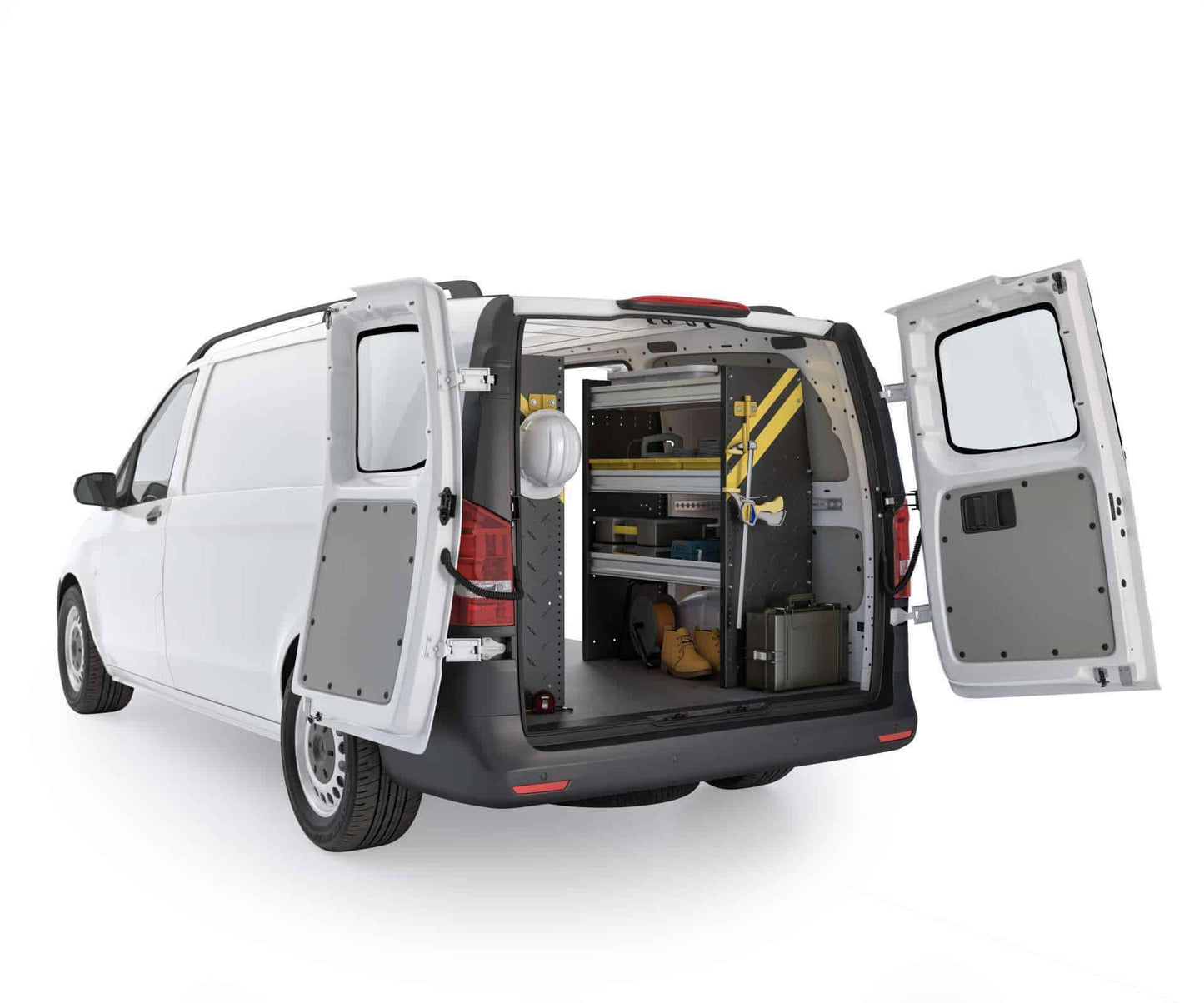Mobile Service & Plumbing Van Shelving Package, Mercedes Metris All WB – MML-16