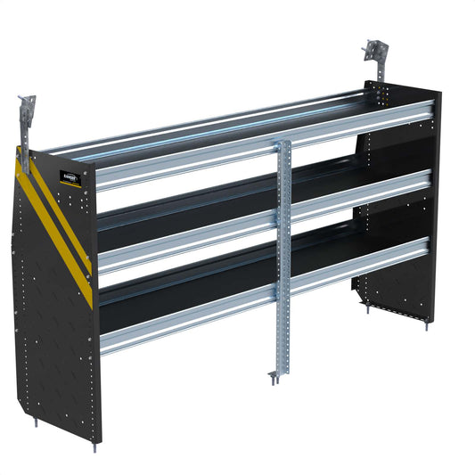N4 Steel Shelving, 84″ Wide, 3 Trays – N4-DS84-3