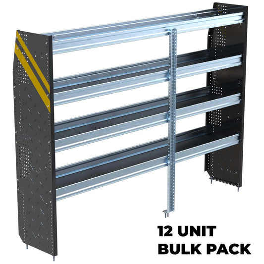 N5 Series Cargo Van Shelving, 84″ Wide, 4 Trays, 12 Bulk Pack – N5-RS84-4×12