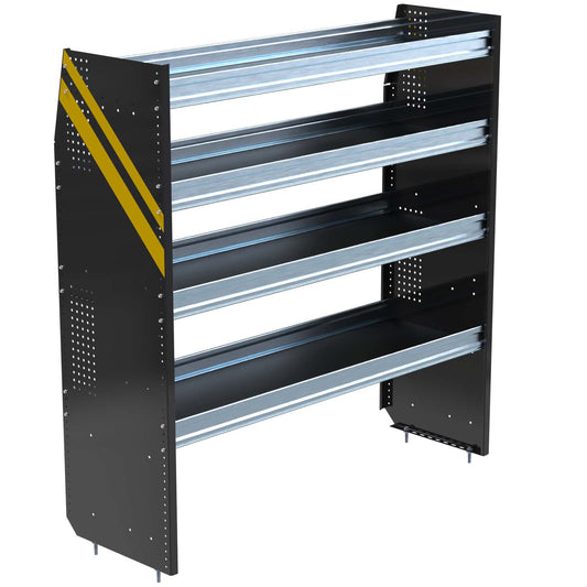 N5 Series Cargo Van Shelving, 60″ Wide, 4 Trays – N5-DS60-4
