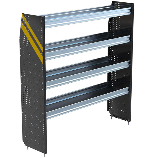 N5 Series Cargo Van Shelving, 60″ Wide, 4 Trays – N5-RS60-4