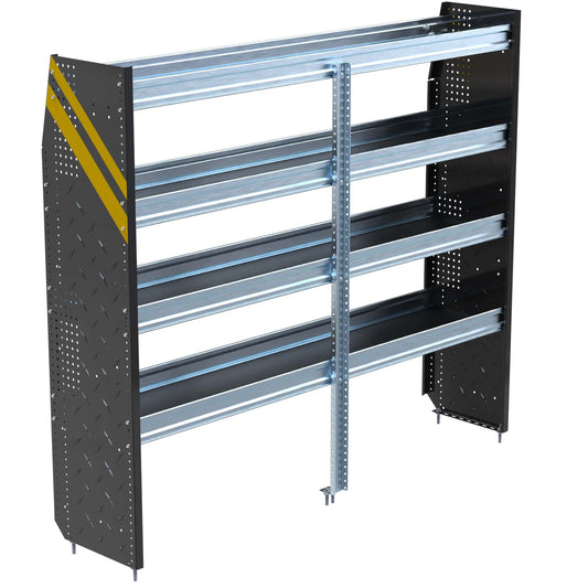 N5 Series Cargo Van Shelving, 72″ Wide, 4 Trays – N5-RS72-4
