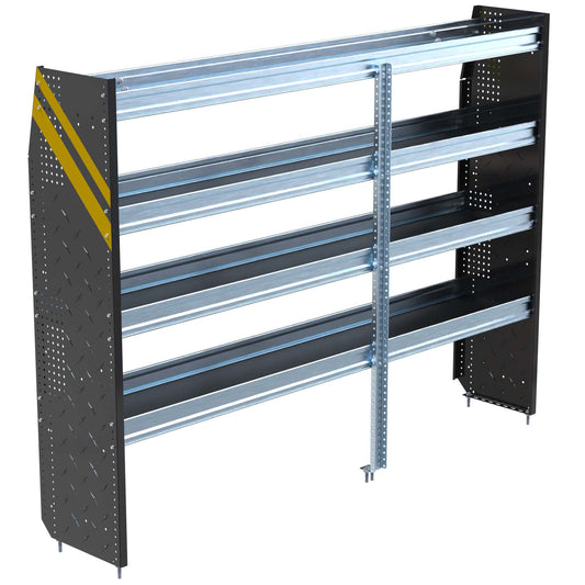 N5 Series Cargo Van Shelving, 84″ Wide, 4 Trays – N5-RS84-4
