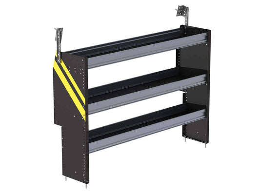 P4 Series Cargo Van Shelving, 60″ Wide, 3 Trays – P4-RS60-3