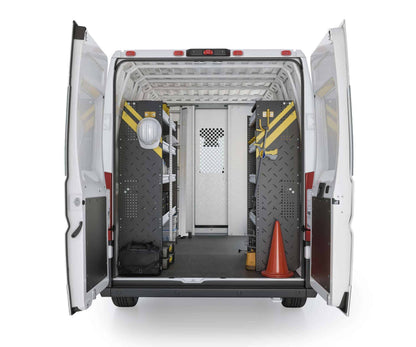 Mobile Service & Plumbing Van Shelving Package, RAM ProMaster, 118”  / 136”  WB – RPS-16