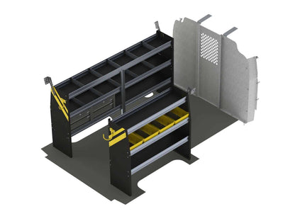 Mobile Service & Plumbing Van Shelving Package, Chevrolet Express, 135”  WB – GSR-16