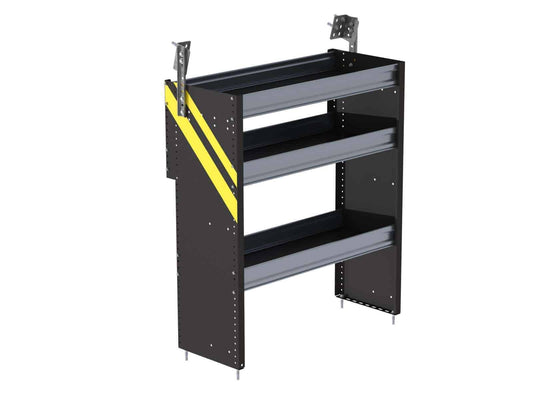 T4 Series Cargo Van Shelving, 36″ Wide, 3 Trays – T4-RS36-3