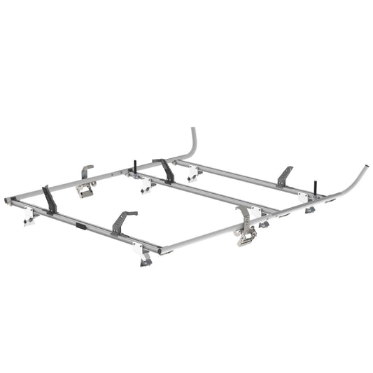Double Clamp Ladder Rack For GM Savana / Express, 3 Bar System – 1630-GS3