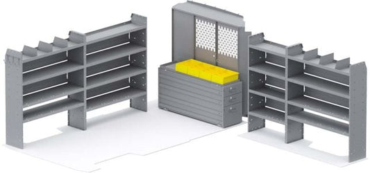 Heavy Duty Drawers Van Package - ProMaster Standard/High Roof 159" Wheelbase