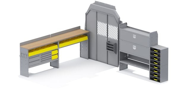 Locksmith Van Package - Sprinter High Roof 144" Wheelbase